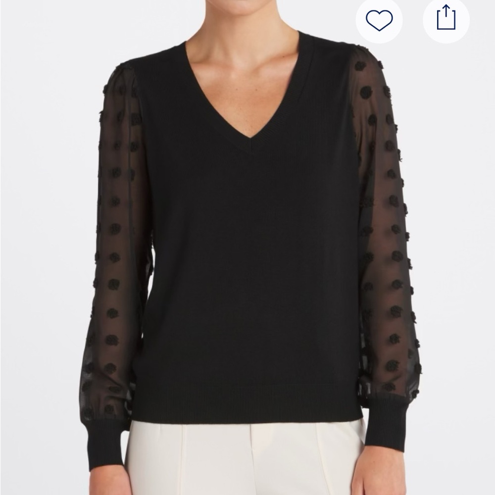 Black lightweight sweater